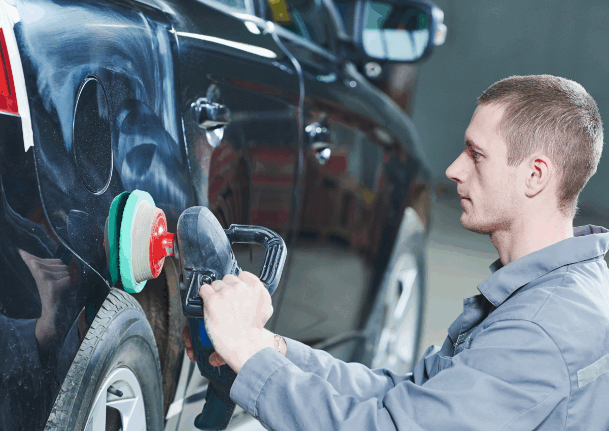 Professional Panel Beating Services Bayview technician repairing damaged vehicle panels